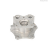 Kundenspezifische 5-Achsen-CNC-Aluminium-Sternkupplung mit pr&auml;zisem Montagemuster und verst&auml;rkter Struktur